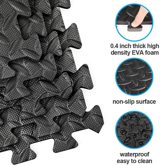EVA Interlocking Foam Fitness Mat-1