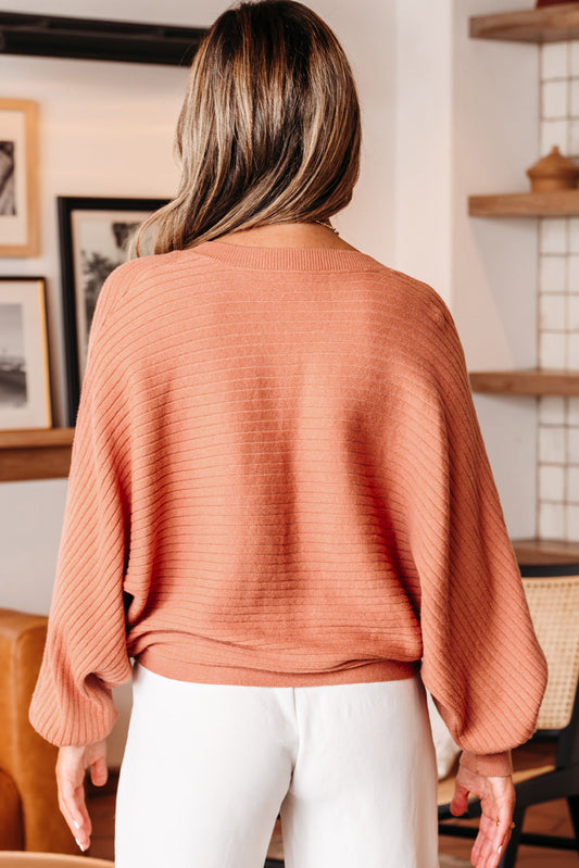 Parker Button Front Dolman Sleeve Sweater Cardigan-1